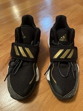 Adidas - Deep Threat J - Sneakers - Black - Kids Big Unisex - 6.5 - ART FV8633