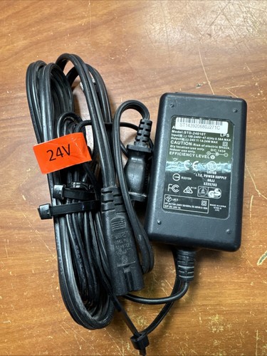 Original Adapter Tech Power Supply STD-24010T AC Adapter 24V 1A 5.5x2.5mm