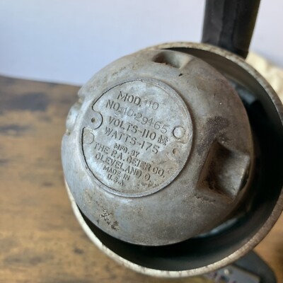 Extremely Rare Antique - The P.A. Geier Co. Handheld Vacuum Model