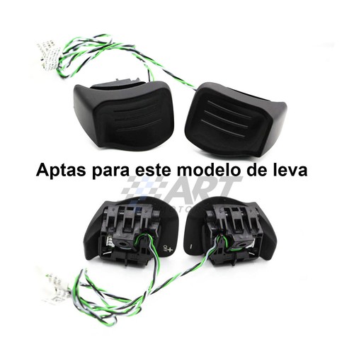 Levas volante para Volkswagen Eos Golf Jetta Passat Polo Scirocco carbono Skoda - Afbeelding 4 van 4