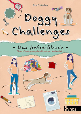 Buch Doggy Challenges Das Aufreißbuch Trainingsaufgaben Eva Pretscher (R3)