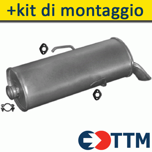 PEUGEOT 206 - 106 Collettore Di Scarico, Fascetta - Foto 3