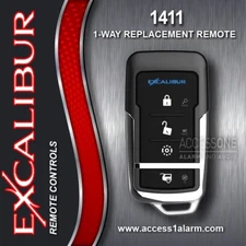 NEW Excalibur Omega 1411 Replacement Remote Control 1411-07 ELVNTNH AL-1510-EDP