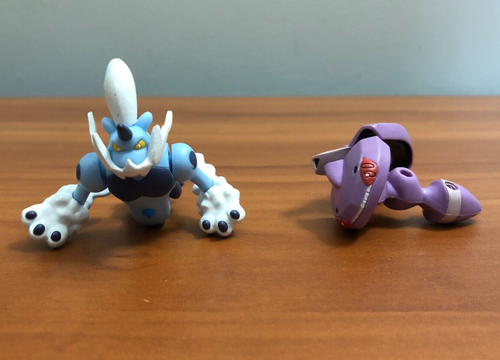 POKEMON TOMY NINTENDO FIGURE PARTS THUNDURUS GENESECT TAKARA MONCOLLE FIGURINE v - 第 1/2 張圖片