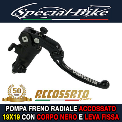CY029RST POMPA FRENO RADIALE ACCOSSATO RACING 19X20 DUCATI 959 PANIGALE