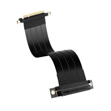 PCIe 3.0 X8 Extension Cable PCI-E 8X Male to Female Riser Cable 25CM 90 Degre...