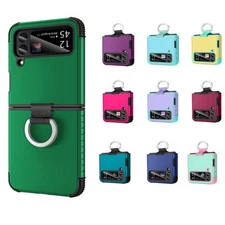 For Samsung Galaxy Z Flip 3 Phone Case Cover Shockproof Heavy Duty Finger Ring 