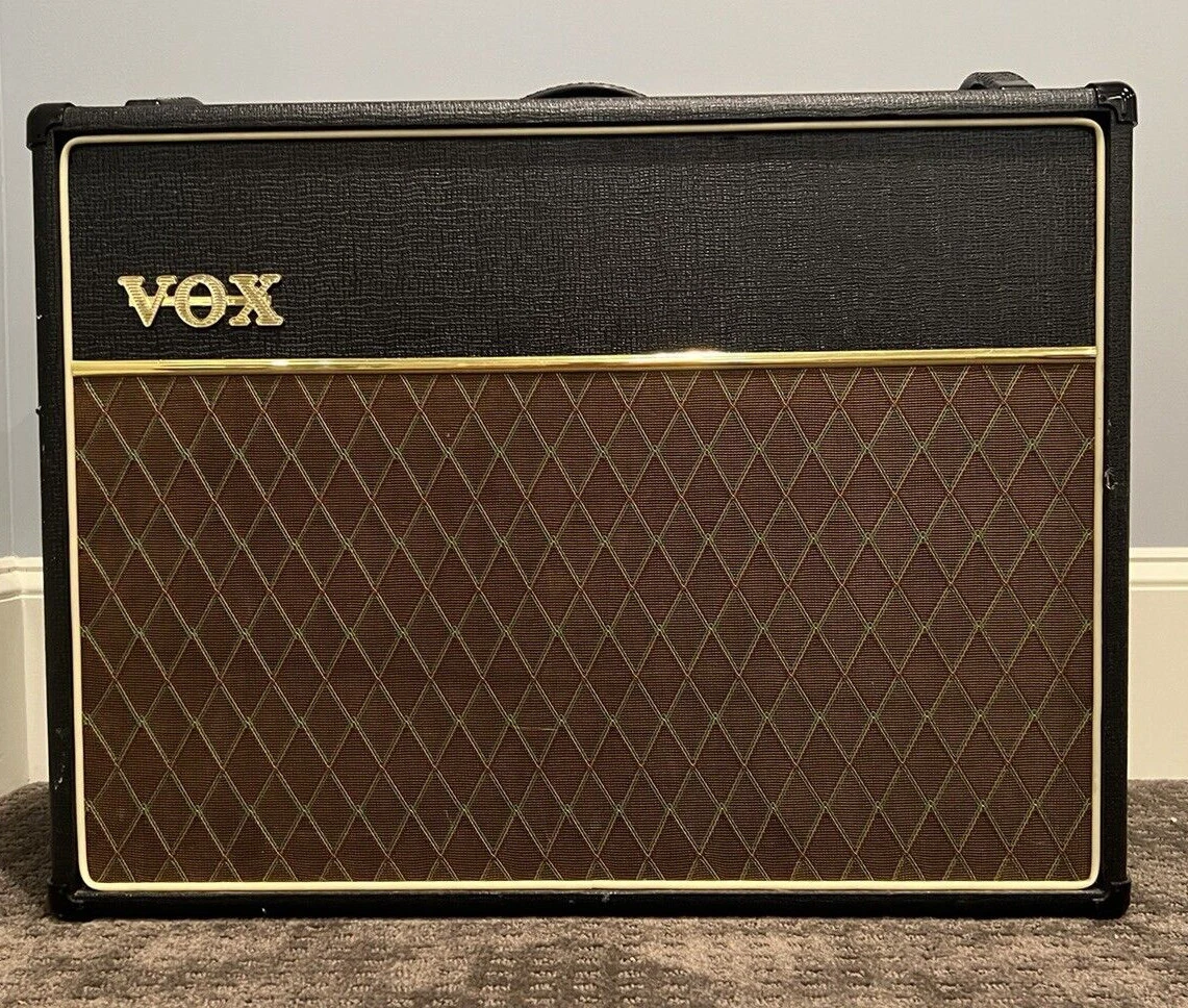 VOX AC30CC2X 2x12 Guitar Combo Amplifier, Celestion Alnico Blue Speakers