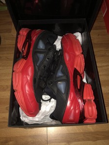 adidas ozweego 3 raf simons black scarlet