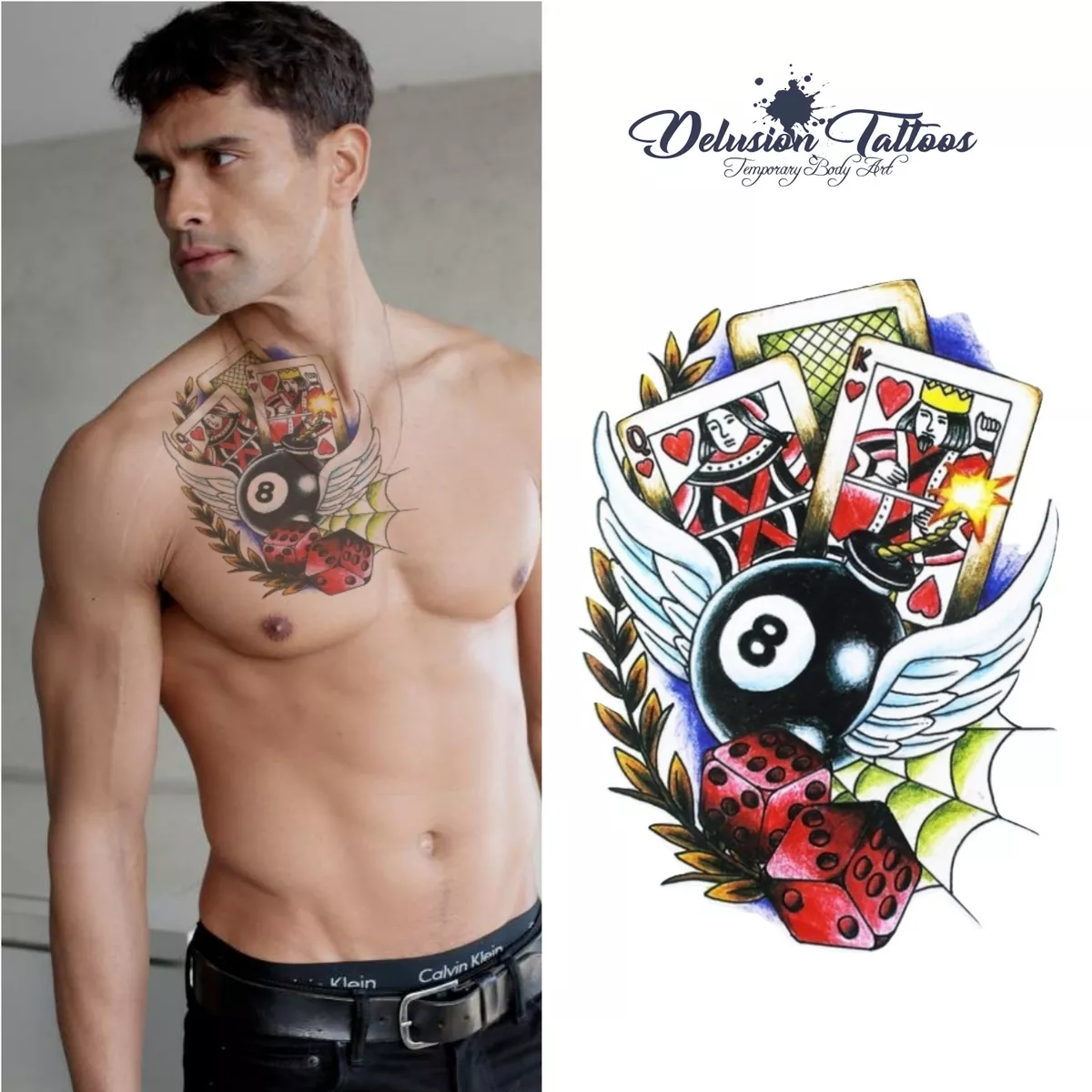 Top 9 Auspicious Dice Tattoos for Women and Men!