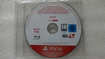 Evolve PS4/PS5 PROMO Spiel selten PlayStation 4/5 Promotion Evolve (VOLLSPIEL)
