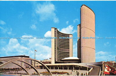 R573609 New City Hall Toronto Ontario Canada Plastichrome Colourpicture Royal Sp
