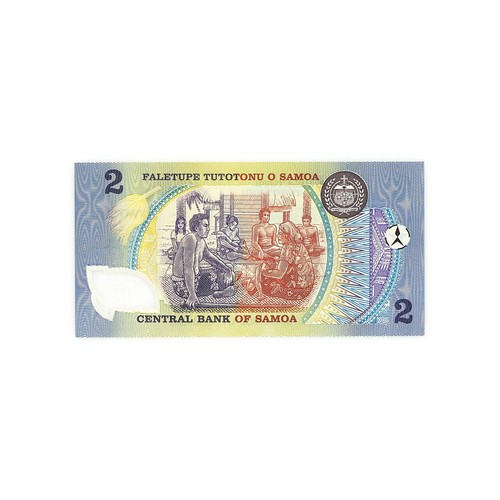 Samoa 2 Tala P-31f Polymer 1990 Au-Unc. - Bild 2 von 2