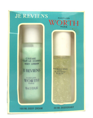 Worth JE REVIENS SET 100ml Bodycream & 30ml Deodorant Spray