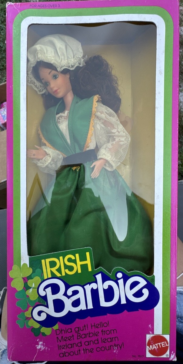 Barbie Costume Du Monde - Irlande 1983 - Collection Mattel - NEUVE EN BOÎTE (NFRB)