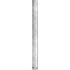 PROGRESS LIGHTING 12 in. Galvanized Extension Downrod for Ceiling Fans Fixtures