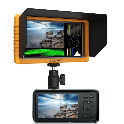 LILLIPUT Q5 5 pollici monitor Full HD SDI HDMI 1920*1080 fotocamera DSLR trasmissione in diretta - Foto 3 di 11
