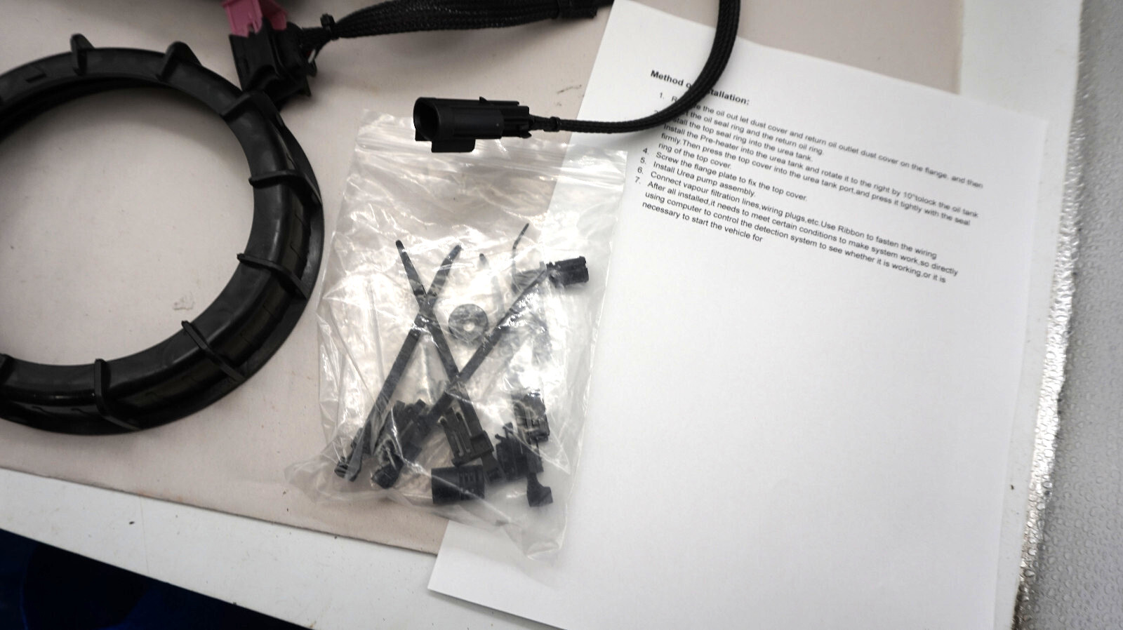 Diesel Exhaust Fluid Heater DEF Pump Tank Reservoir Kit For Silverado Duramax