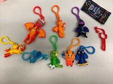 2021-2023 Kids Heart Challenge Lot- 8 Key Chains, Wrist Band  Mystery Gift