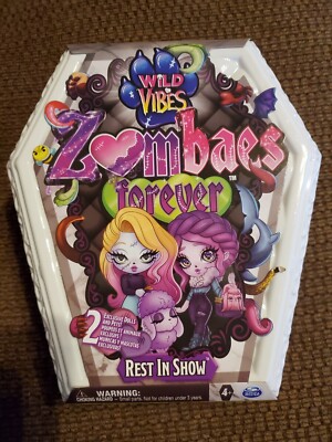 Wild Vibes Zombaes Forever Rest in Show Deluxe 2 Pack Of Exclusive Dolls & Pets