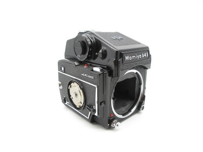 Mamiya M645 1000S Mittelformatkamera Body Gehäuse + Prismensucher