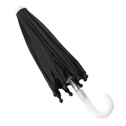 Doll Umbrella Baby Travel Mini Umbrellas Miniature House Accessories Black - Picture 10 of 12