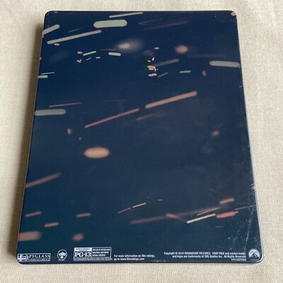 Star Trek (Blu-ray 2009 STEELBOOK) Reboot Movie 1 Chris Pine