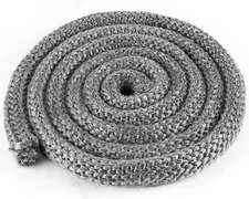 Wood Stove Door Gasket, 1" Wood Stove Gasket Rope Seal for Woodburning Stoves, H