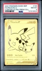 2021 Pokémon Celebrations Pikachu V Gold Full Art SWSH145 PSA 8 UPC Promo