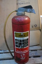 Vintage fire extinguisher Angus red  Fire Extinguisher empty