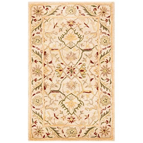 Antiquity Collection 4' x 6' Ivory AT14A Handmade Traditional Oriental - Image 3 of 4