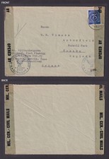 GERMANY 1948 Allied-occupied, Censored cover to Woking England