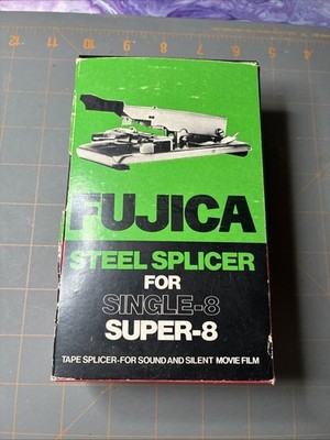 Fujica Single-8 Splicer In Box For Single-8 Film - Fuji Film Made In Japan