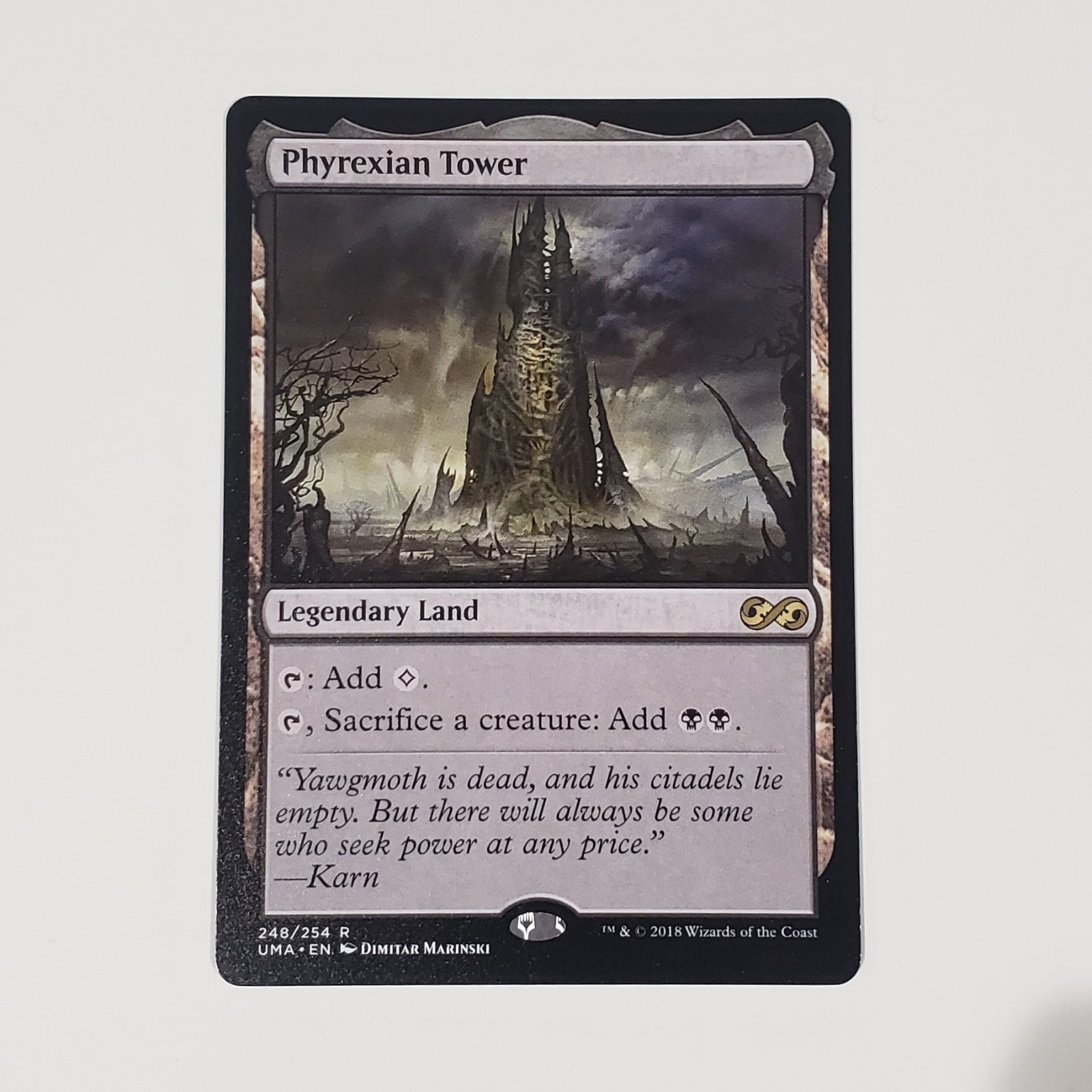 Phyrexian Tower - MTG Ultimate Masters UMA - Regular NM