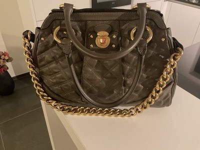 Marc Jacobs Handtasche grau/taupe