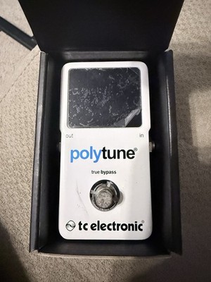 TC Electronic PolyTune  Guitar Tuner Effects Pedal