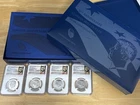 2014 Kennedy Silver 50th Anniversary Set - 4 coins - PCGS MS70 / PR70 Grade 50c