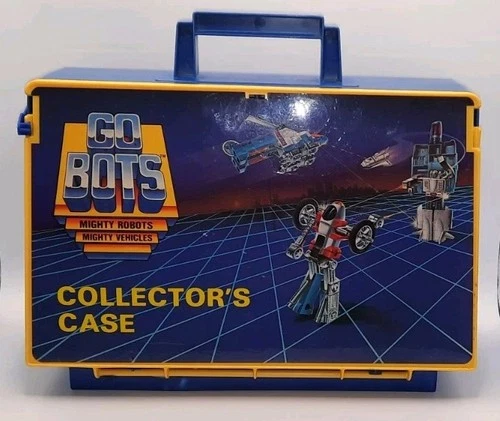 Vintage Collector's Case GoBots 1984 Tonka Action Figure Storage Case