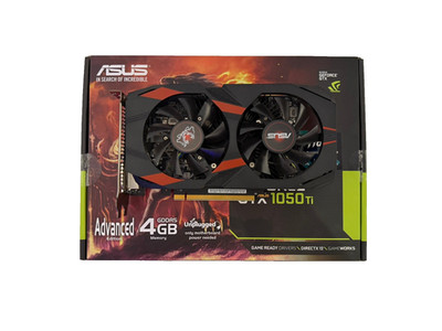 ASUS NVIDIA Geforce GTX 1050ti | schwarz/rot | Gebraucht
