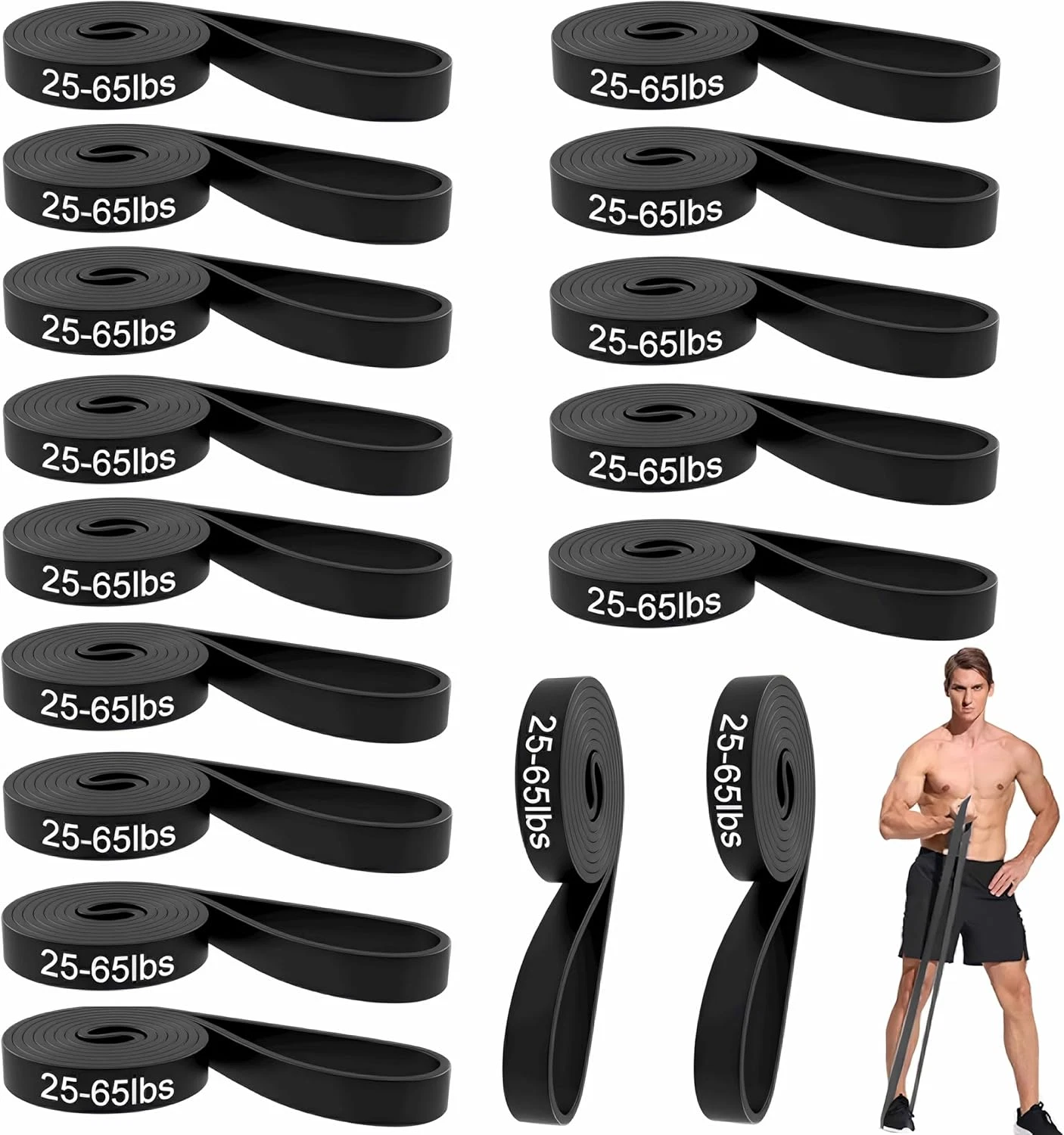 16-Pcs Resistance Bands Set - Premium Elastic Workout Bands for Home Gym, Streng
Opens in a new wind