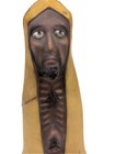 Vintage 1950s Hakata Urasaki Doll Bodhidharma Daruma Zen Monk Signed Large 11" — photo 2