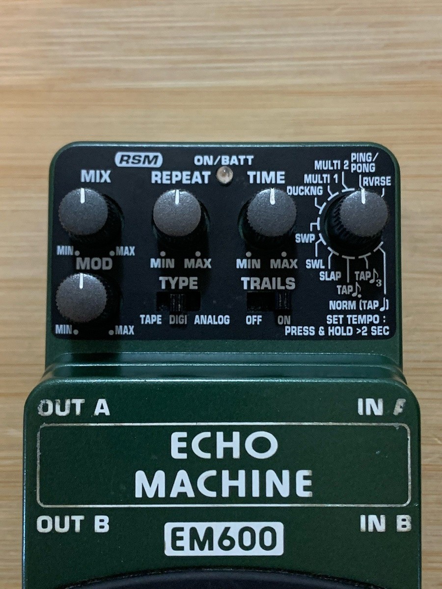 ギター BEHRINGER EM600 Behringer EM600 Echo Machine Pedal | Sweetwater