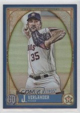 2021 Gypsy Queen Box Topper Chrome Indigo Refractor /150 Justin Verlander 0y20