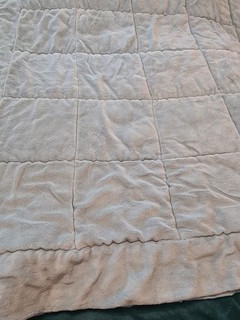 Steppbettdecke /Bettdecke eine Seite glatt einmal teddy 135 x 200 cm