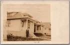 Postcard RPPC 1913 Gary Indiana Residential View by The Colonial to Delaware ONT