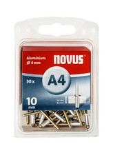 Blindnieten Aluminium &Oslash; 4x10 mm 30 St&uuml;ck