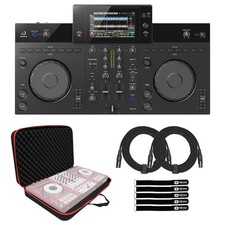 AlphaTheta XDJ-AN 2-Channel All-in-One Touchscreen Style DJ Controller w Bag