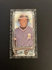 2025 Topps Allen & Ginter Rod Carew #16 Mini Black Border Variation