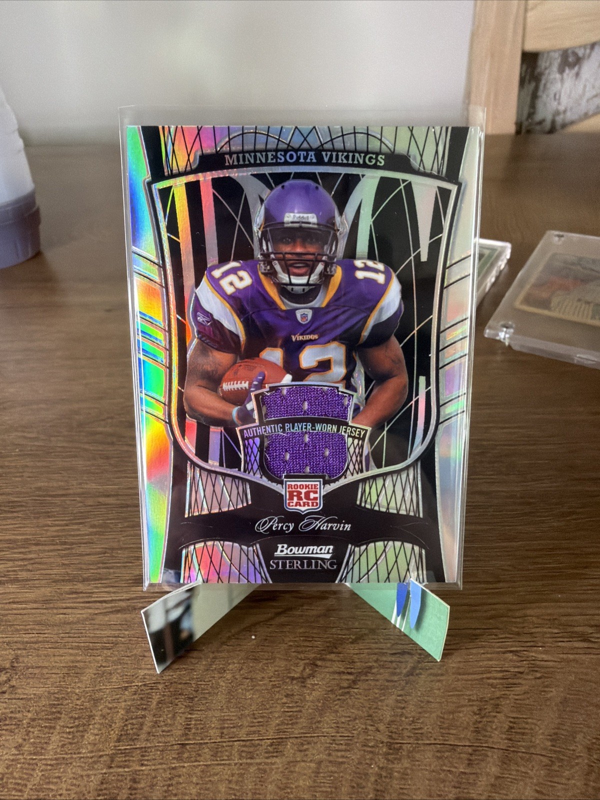 Percy Harvin Bowman Sterling #177 Jersey-Gold Refractor