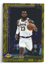 LEBRON JAMES 2025-26 TOPPS #150 SEASON TIP-OFF GOLD FOIL 09/50 LAKERS
